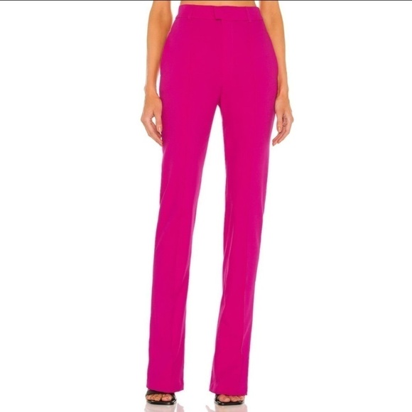 DUNDAS Revolve Joni Barbie Pink Trouser Pants - Picture 1 of 13